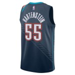 Maillot NBA Oklahoma City Thunder Isaiah Hartenstein Nike 2025-26 City Edition Noir Swingman - Homme